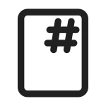 Document Page Top Right SVG Icon